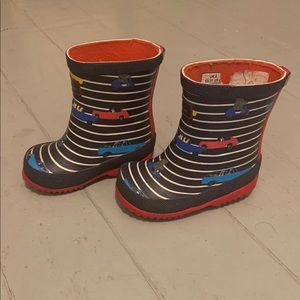 Joules Kids Toddler Rain Boats size 4